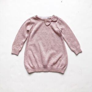 The children’s place knit bow sweater EUC 12-18m